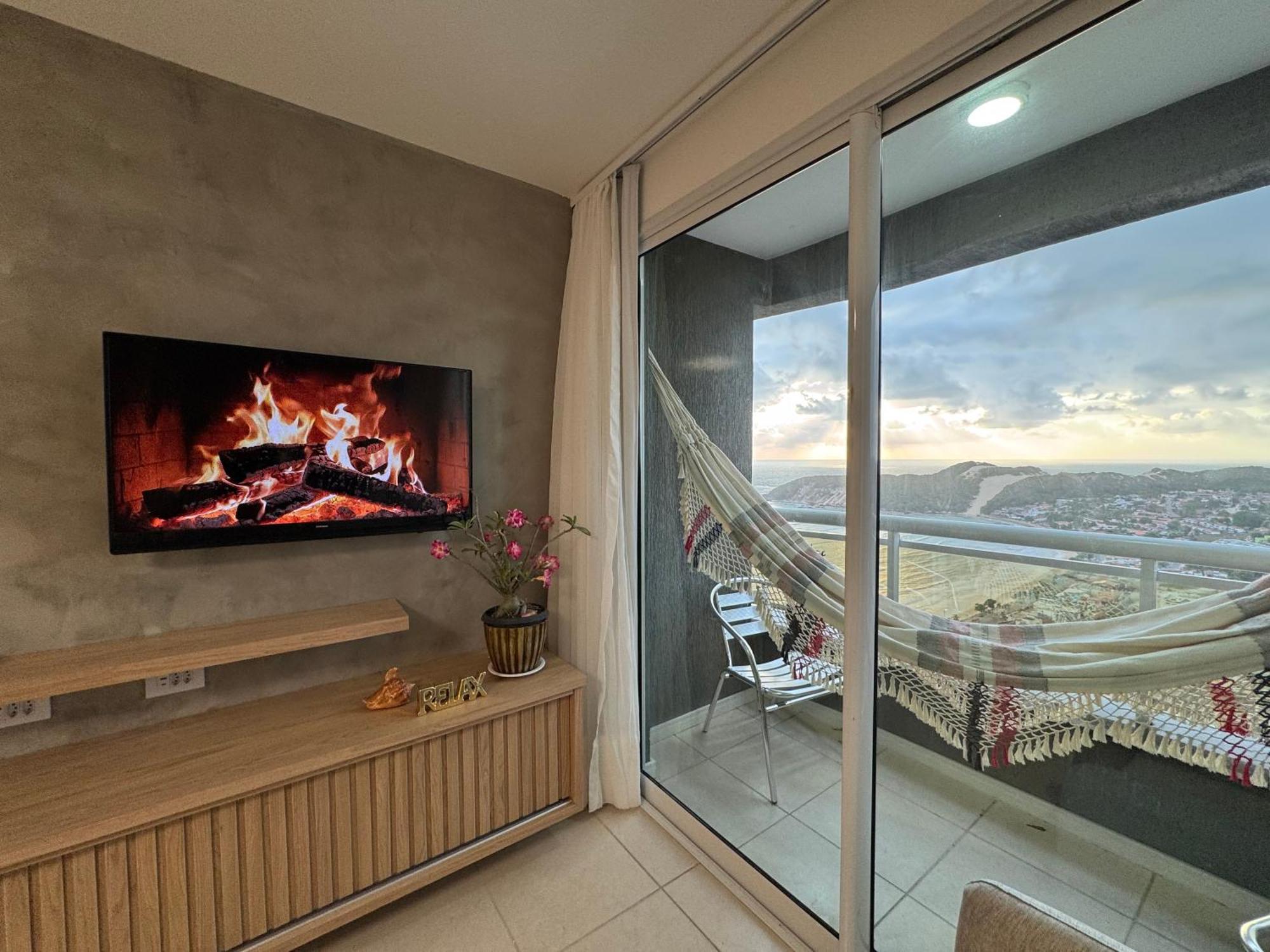 Apartamento Incrivel Vista Vip De Ponta Negra - Morro Do Careca Do 32º Andar Natal Exterior foto