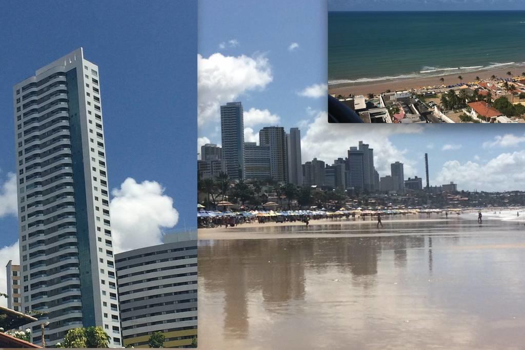 Apartamento Incrivel Vista Vip De Ponta Negra - Morro Do Careca Do 32º Andar Natal Exterior foto